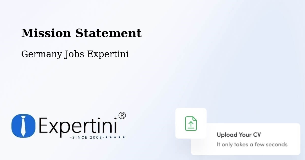 Corporate Mission – Sittensen - Germany Jobs Expertini